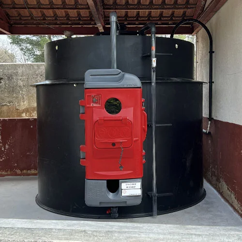 SECURIBOX Optima rouge installée
