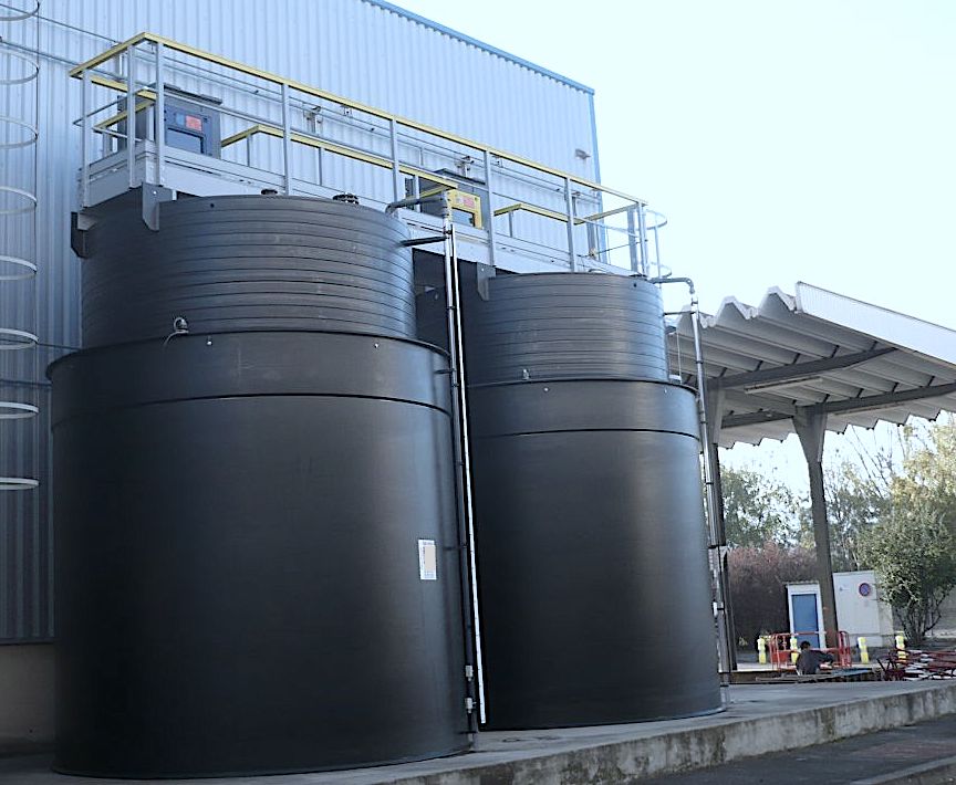 curved plate tanks